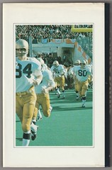 The Glory Of Notre Dame Football by Sport Magazine 1971 Hardcover