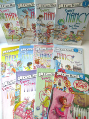 Fancy Nancy Childrens Books Level 1 Girls Phonics Readers Lot of 13 O’Connor