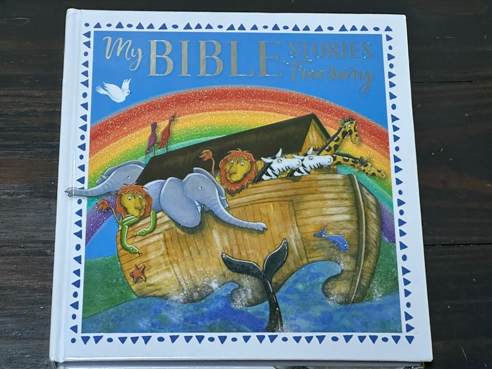 My Bible Stories Treasury – Hardcover Book 255 pages Beautiful Free Shipping