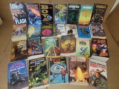 Lot of 10 Science Fiction Vintage Rare Asimov Book Paperback SCI-FI MIX RANDOM