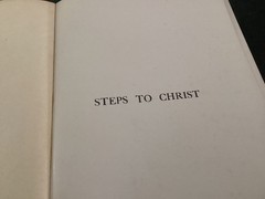 Hardback Book „Steps to Christ” White 1921