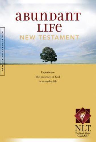 Abundant Life Bible New Testament; Soft- 9781414301754, Tyndale House, paperback