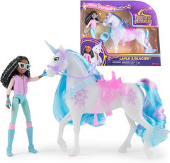 , Layla & Glacier Power of Friendship Set, Easter Gifts Idea, Dolls & Unicorn To