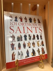101 Orthodox Saints by Alexandra Schmalzbach and Sarah Wright (2021, Picture.