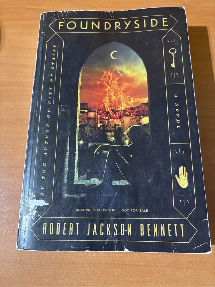 Foundryside : A Novel by Robert Jackson Bennett (2018, Paperback)