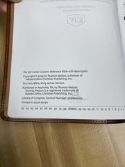 KJV Bible with APOCRYPHA | Thumb-indexed | Authorized King James Version