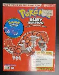 Pokemon Ruby and Sapphire Official Trainer’s Strategy Guide Brady Games GBA