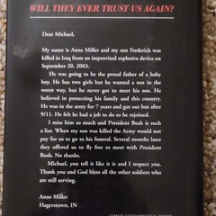 Michael Moore – Will They Ever Trust Us Again? HC/DJ 2004 Iraq War Letters