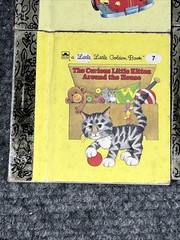Vintage Lot of 8 Little Little Golden Book Miniatures #2,3,4,6,7,11,12,59