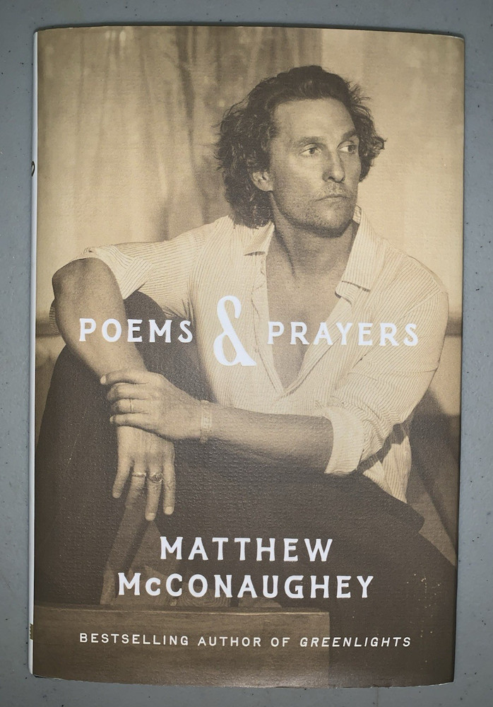 Poems and Prayers by Matthew McConaughey (2025, Hardcover)
