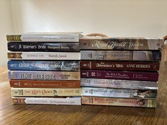 15 Harlequin Historical Romance Novels (Listed by Number, Title & Author)