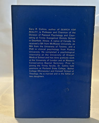 Living in Peace (1970) ~ Gary R. Collins ~ Paperback ~ *ACCEPTABLE* Condition