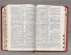 Oxford KJV Scofield Reference Bible 1945 Red Hand Grained MOROCCO Leather 187X