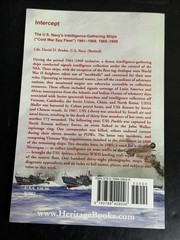 INTERCEPT The U.S. Navy’s Intelligence-Gathering Ships SIGNED by David Bruhn SC