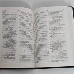1996 NIV Thinline Bible Zondervan Black Premium Bonded Leather