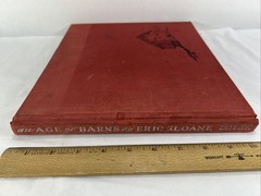 AN AGE OF BARNS BY ERIC SLOANE HARDCOVER Funk & Wagnalls Illustrated Farm Book