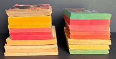 Vintage Murder Mystery Suspense Paperback Books Assorted Lot Of 18