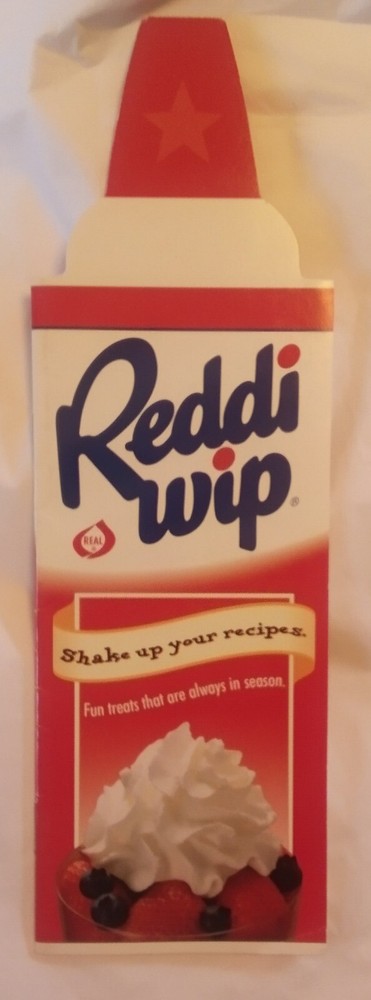 Reddi Wip Recipes Booklet 14 Pages Treats Coupon