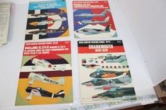 Lot of 11 Books in the Arco-Aircam Aviation Series of Military Plane Books
