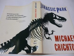 Jurassic Park by Michael Crichton 1990 Knopf Hardcover BCE Good