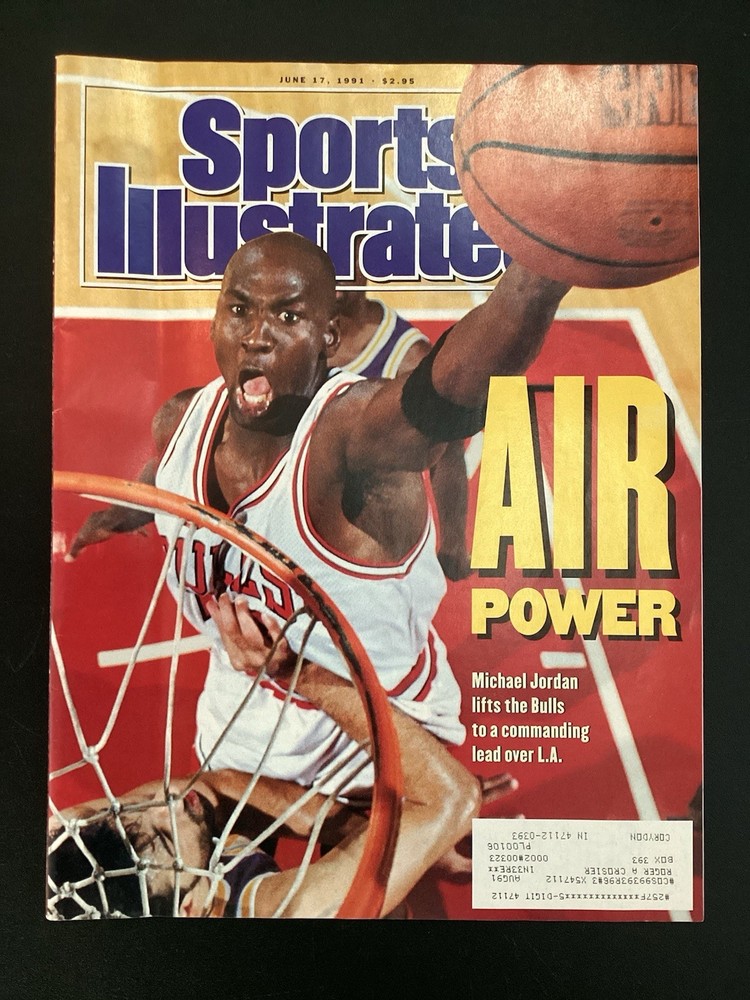 Sports Illustrated SI Magazine “Air Power” – June 17, 1991 – MICHAEL JORDAN