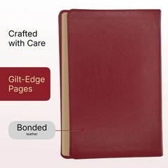 Red Louis Segond French Bible LARGE Print – LSG Bible Rouge en Français by SP