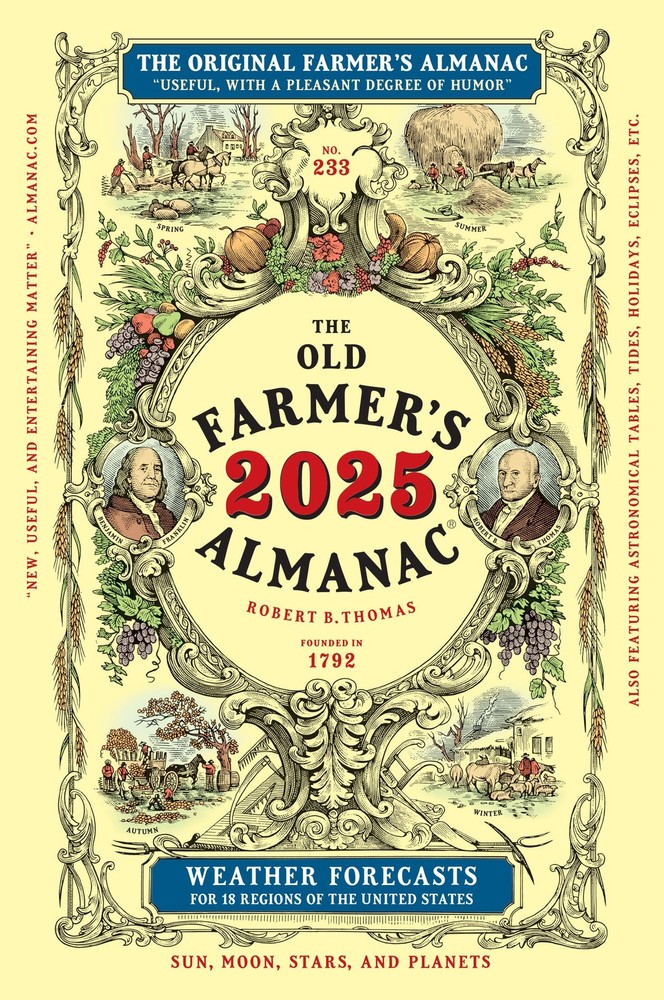 The 2025 Old Farmer’s Almanac – Old Farmer’s Almanac – Very Good – See condi…