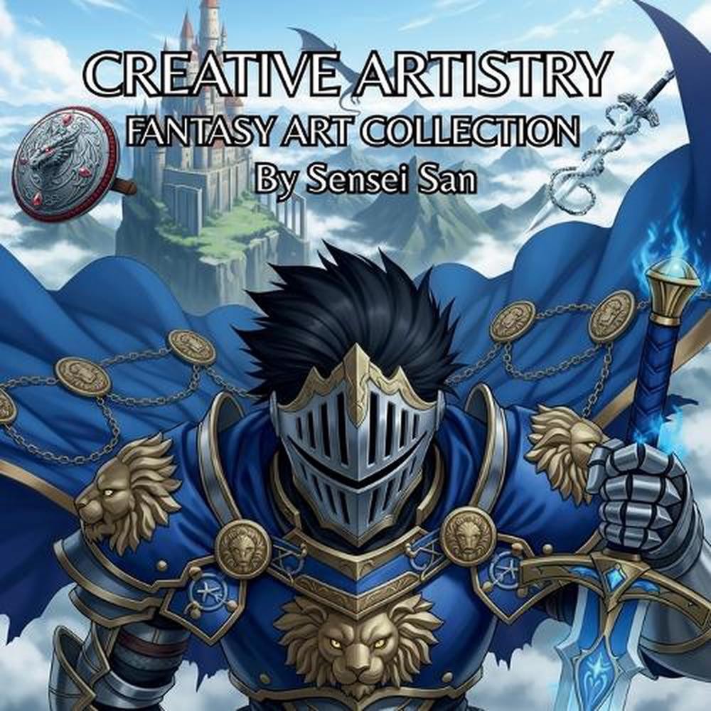 Creative Artistry: Fantasy Art Collection, 8.5 x 8.5 inches, Full art images on