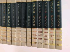World Book Year Books, 1972 – 1990 19 Books Annual Supplement (Hardcover)