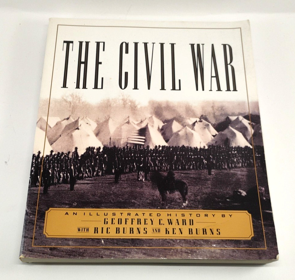 Civil War Illustrated History Ken Burns Geoffrey C Ward PB 1990