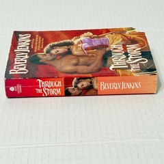 Autographed Through the Storm by Beverly Jenkins (1998) Avon First Edition PB