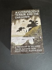 Masterpieces of Terror and the Unknown by Marvin Kaye 1993 Hardcover Dust Jacket