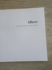 Albers by Werner Spies (Harry N. Abrams, Meridian Modern Artists) – Paperback 