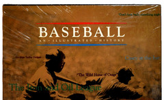 VTG New Baseball An Illustrated History by Geoffrey C. Ward & Ken Burns Book