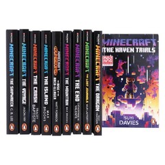 The Official Minecraft Novels: 10 Books Collection Set – Ages 7-11 – Paperback