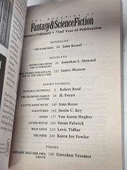 Magazine Of Fantasy & Science Fiction – January/February 2021