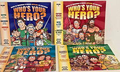 Lot: Who’s Your Hero? Vol. 1,2,3 & 4 : Book of Mormon Stories Applied to Child