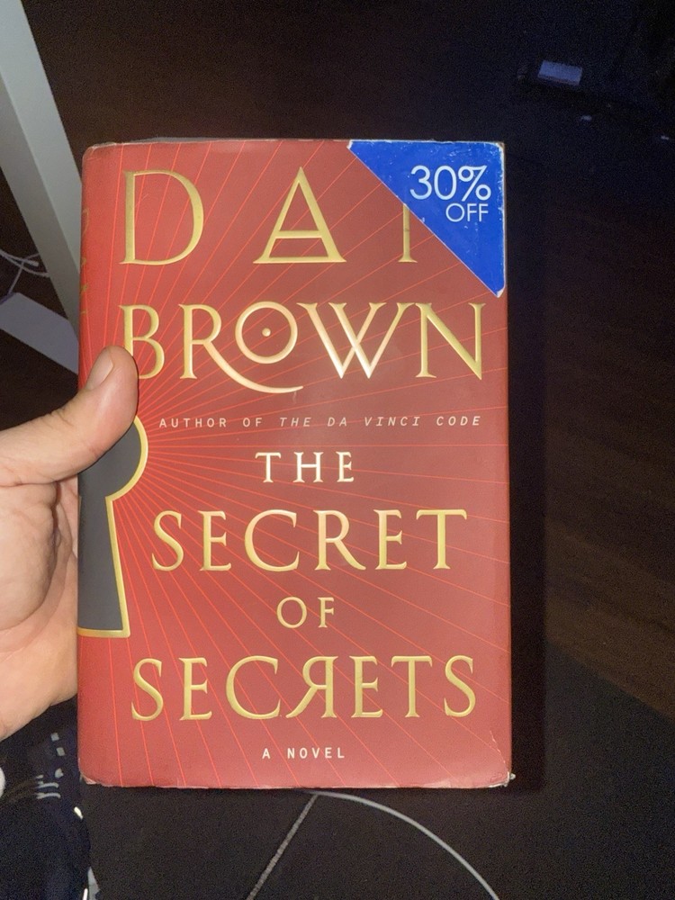 The Secret of Secrets: A Novel by Dan Brown (English) Hardcover Book