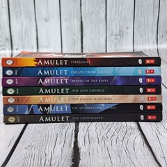 AMULET Graphic Novels Series by Kazu Kibuishi vol.1-7 GRAPHIX