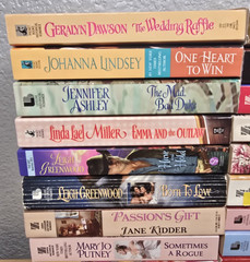 Big Lot 34 Historical Romance Western Novels Books Multiple Series & Authors