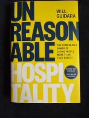 Unreasonable Hospitality Will Guidara Hardcover Book Management Business Service