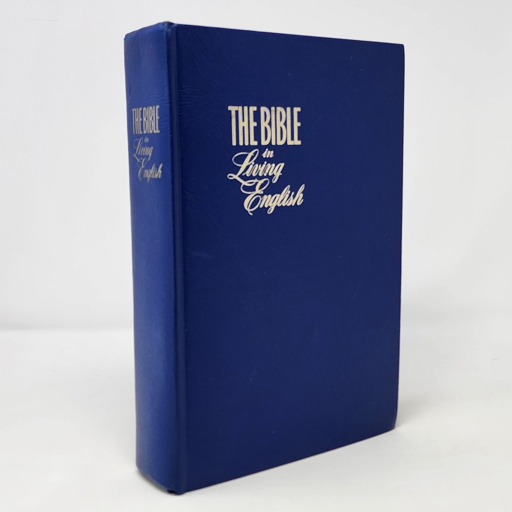 The Bible in Living English Hardcover 1979 Printing Byington Watchtower VG