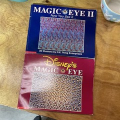 Paperback Lot: Scholastic Inc. Magic Eye II & Disney’s Magic Eye, 3D Illustrated