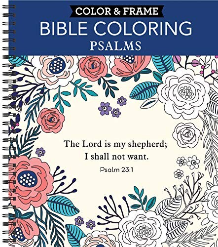 Color Frame – Bible Coloring: Psalms (Adult Coloring Book) – VERY GOOD