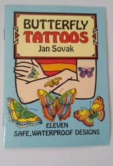 BUTTERFLY TATTOOS (DOVER TATTOOS) By Jan Sovak **BRAND NEW**