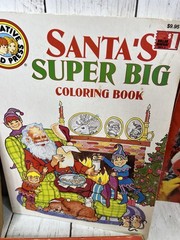 Vintage 1960s / 70s Christmas Coloring Activity Books Lot of 7 Partial Used
