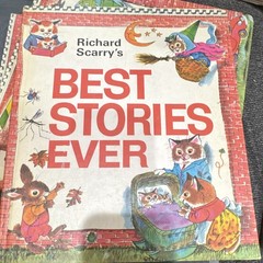 Richard Scarry Look & Learn Library Box Set Hardcover Illustrated 4 Book Set