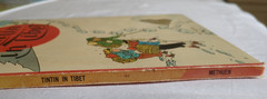 Adventures of Tintin Herge 4 Book – Moon, Black Island, America & Tibet 1968