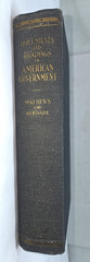 1930 Documents and Readings in American Government John Mathews Clarence Berdahl