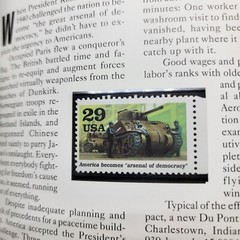 World War II Remembered 1941 Book With Us Postage Stamps 40 Pages